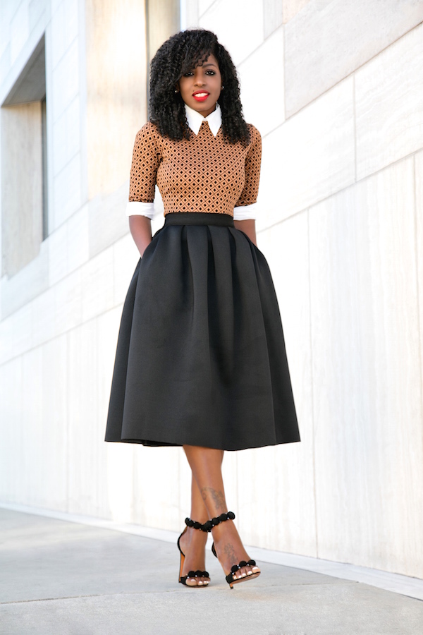 Style Pantry | Button Down Shirt + Midi Dress + Full Midi Skirt