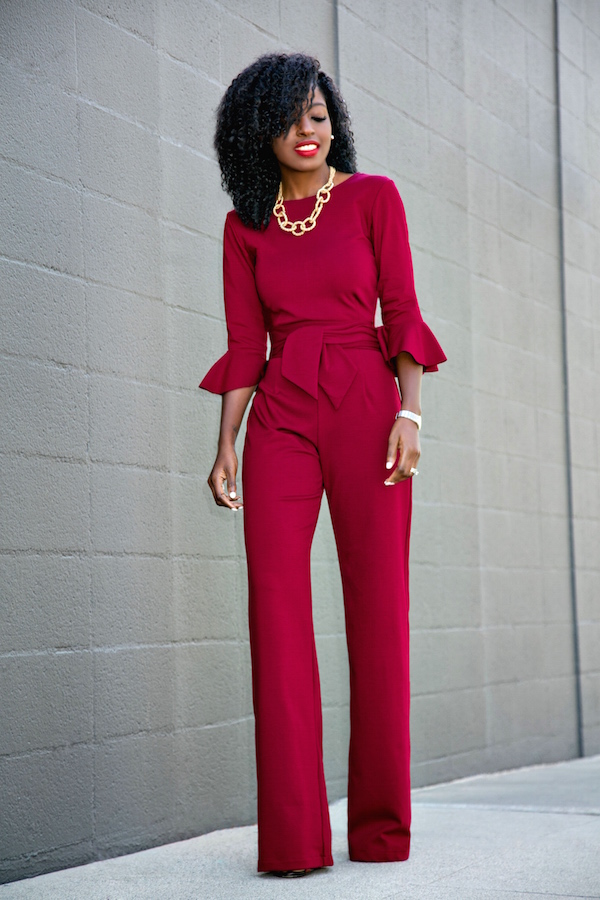 Frill Sleeves Jumpsuit – StylePantry