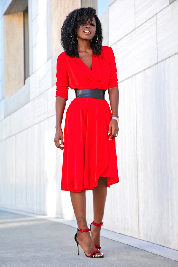 Wrap Midi Dress | Style Pantry | Bloglovin’