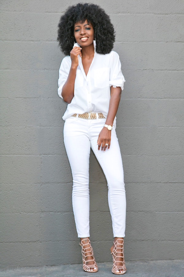 Boyfriend Shirt + Ankle Length Jeans – StylePantry