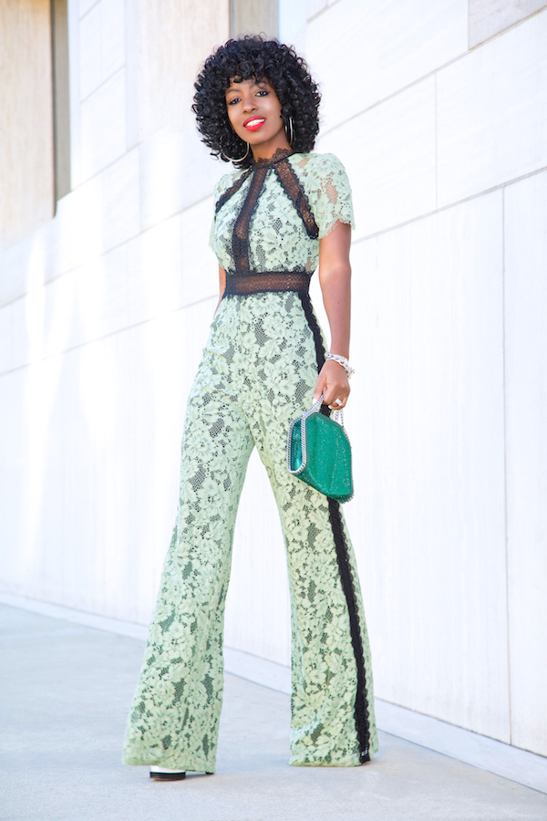 Contrast Lace Jumpsuit – StylePantry