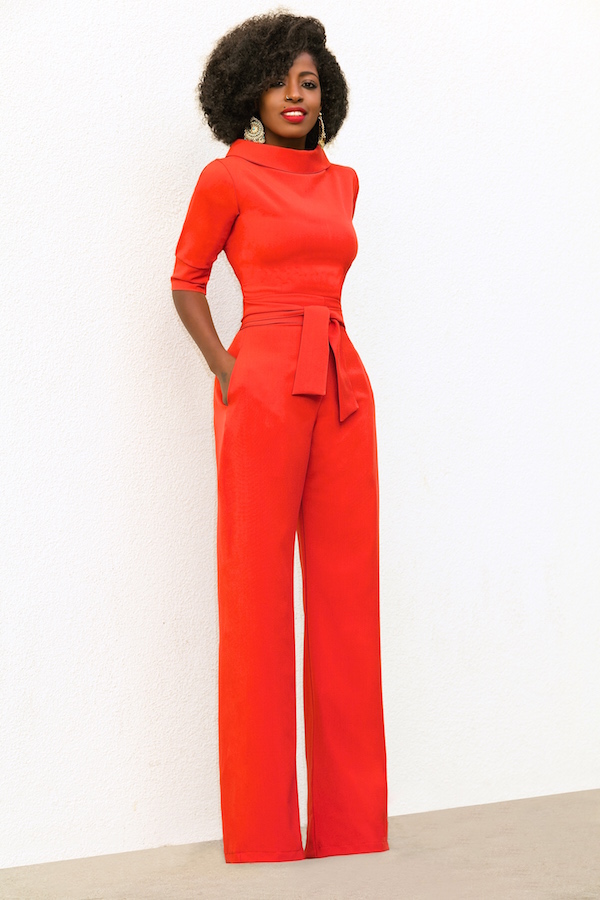 Style Pantry | FKSP Folded Collar Jumpsuit