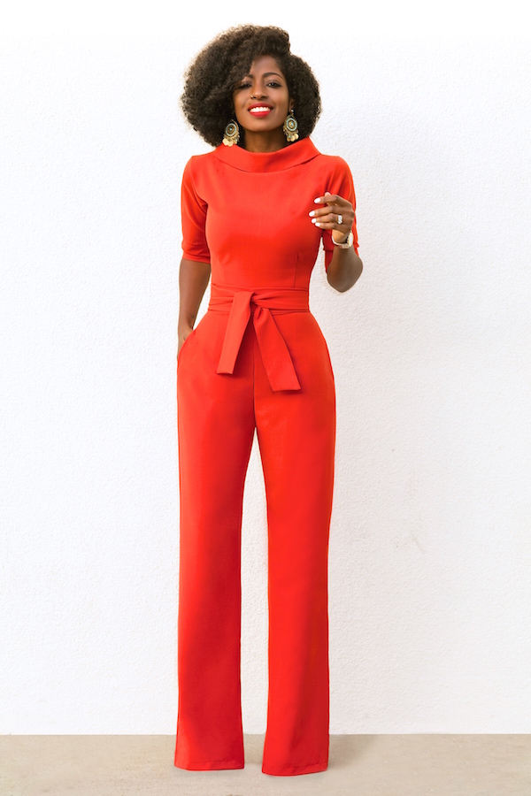 Style Pantry | FKSP Folded Collar Jumpsuit