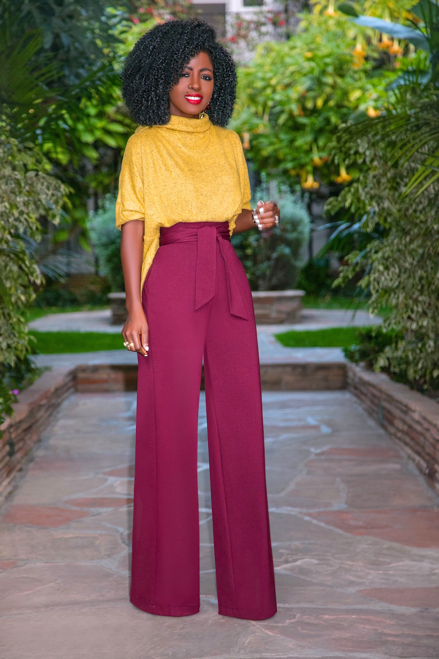 Style Pantry | Slouchy Color Block Jumpsuit